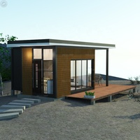 Courts rasoir modulaire en bois Style Loft, cabane avec toit préfabriquées pour vacances en suisse