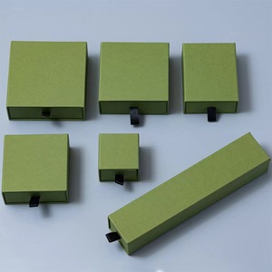 Custom Logo Lade Glijdende Kartonnen Papier Luxe Cadeau Sieraden Doos Verpakking - Product Image 3