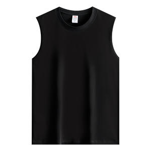 Camisetas sin mangas de gimnasio de alto rendimiento para hombre con logotipo personalizado, camisetas de secado rápido, cómodas, ajustadas, para correr, deportes, gimnasio, camiseta sin mangas - Product Image 2