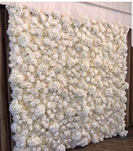 LFB1231 להפשיל מזויף אדום בורדו עלה פרחי קיר חתונת דקור - Product Image 5