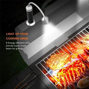Luces LED Magnéticas para Barbacoa al Aire Libre, Ajustables, Flexibles, Resistentes al Calor, con Cuello de Cisne de 360 Grados - Product Image 4