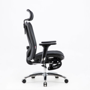 Las mejores sillas <span class=keywords><strong>SIHOO</strong></span> <span class=keywords><strong>M57</strong></span>, solución de silla de oficina giratoria moderna de malla completa, funciona desde sillas de oficina en casa, China, negro y gris - Product Image 1