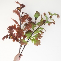 Branche d'arbre artificielle en faux chêne de haute qualité avec fruits, feuillage en soie, plante pour Noël et le Nouvel An chinois - FloDecor