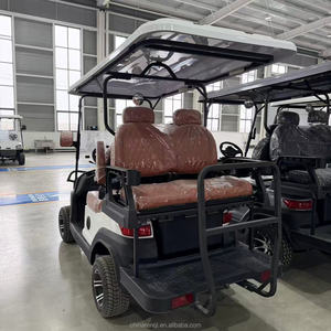 4 Seater Electric Golf <strong>Cart</strong> with Front Bumper &amp; Leather Seats Utility Golf Buggy - Product Image 5