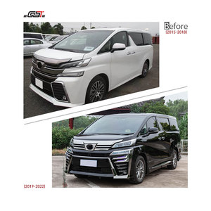 Kit di Aggiornamento Esterno GBT Brand 2015-2022 per Toyota Vellfire <span class=keywords><strong>30</strong></span>/35 Serie, Conversione <span class=keywords><strong>a</strong></span> Serie 40 con Paraurti, Griglia e Luci - Product Image 3