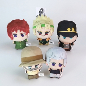 Vente en gros de peluches <span class=keywords><strong>Kakyoin</strong></span> <span class=keywords><strong>Noriaki</strong></span>, Joseph Joestar, Jan Pierre Polnareff, Dio Brando, K Ujo Jotaro, 12 cm - Product Image 1