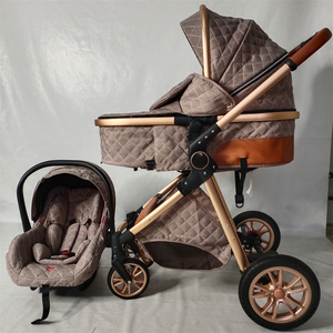 China Wholesale Baby Safety Stroller with 4 Wheel <b>Trolley</b> <b>Foldable</b> Lightweight Design EN 1888 Certified for 0-3 Years Old - Product Image 3