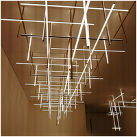 Lustres nordiques modernes en cristal, luminaires suspendus de forme ovale/carrée pour la décoration du salon et des escaliers