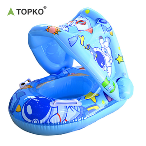 TOPKO mignon dessin animé été extérieur <span class=keywords><strong>piscine</strong></span> siège anneau casquette <span class=keywords><strong>de</strong></span> Protection solaire <span class=keywords><strong>pour</strong></span> enfants natation qualité anneau <span class=keywords><strong>de</strong></span> bain - Product Image 1