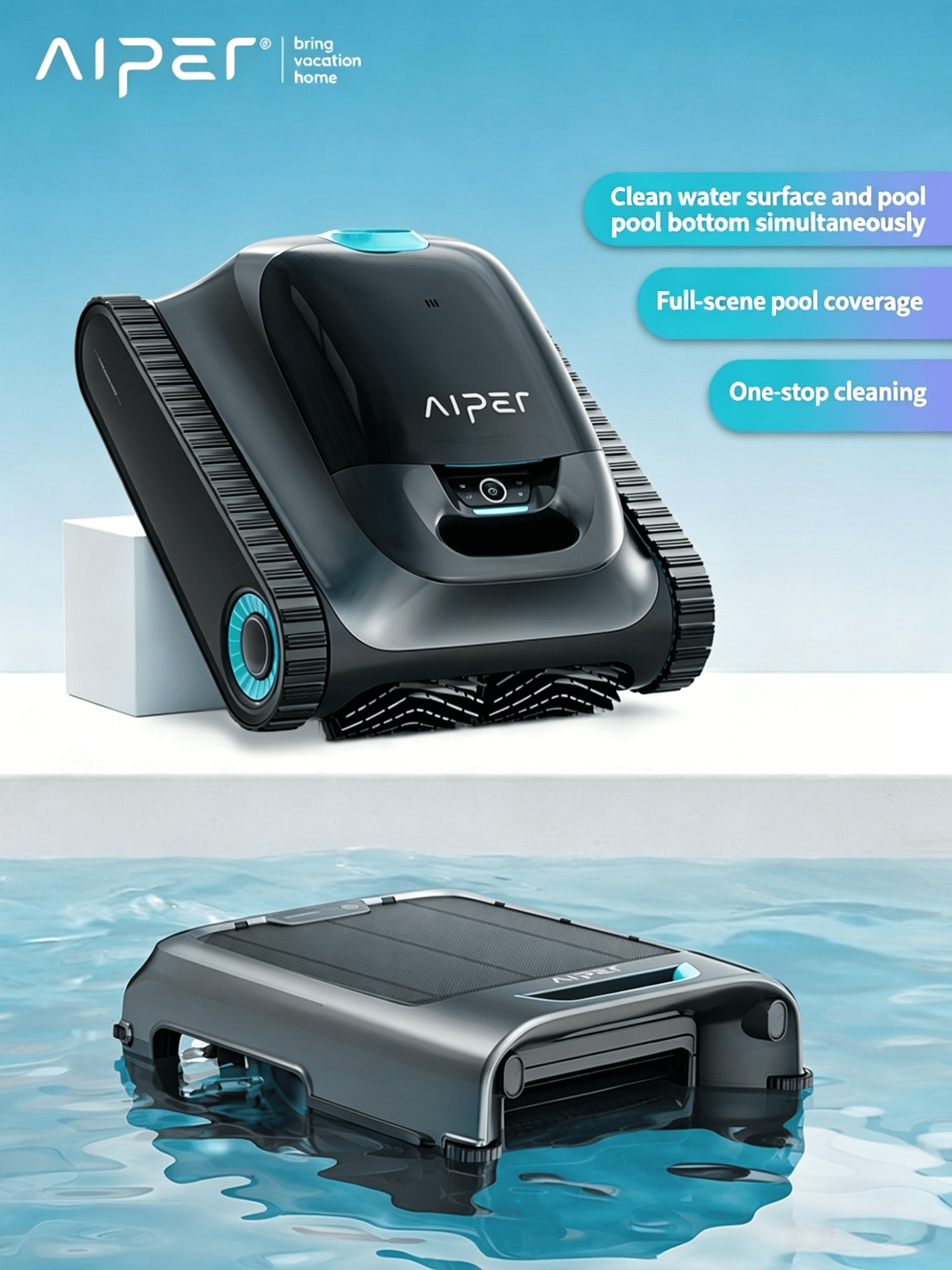 Surface and underwater cleaning (S1+S2)