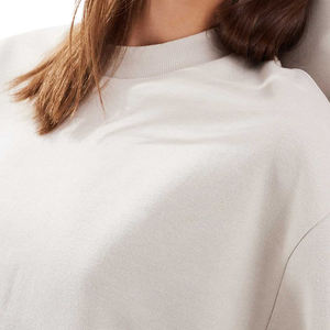 Camisola Unisex personalizada Mulheres Plain Round Neck Mangas compridas Moletons Homens Crewneck Camisola