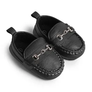 Neuzugang Mode Freizeitschuhe Babyschuhe Kleinkind Moccasin Kleinkind Loafers Schuhe Pu-Moccasins Babykleid Schuhe