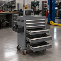 Sistema Automático de Inventario de Herramientas, Solución Digital de Gestión de Herramientas, Gabinete Industrial con Cajones