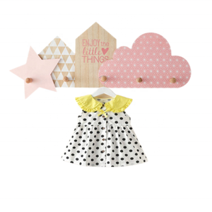 Nuovo Gancio Appendiabiti da Parete di Design Personalizzato in Legno per Cappelli e Vestiti, Decorazione Murale per la <span class=keywords><strong>Casa</strong></span> - Product Image 5