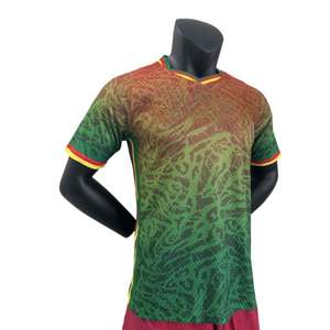 <span class=keywords><strong>Maillot</strong></span> de Football Domicile Extérieur <span class=keywords><strong>du</strong></span> Club <span class=keywords><strong>du</strong></span> Cameroun 2024-2025 – Version Joueur – <span class=keywords><strong>Maillot</strong></span> de l'Équipe Nationale de Football <span class=keywords><strong>du</strong></span> Cameroun - Product Image 2