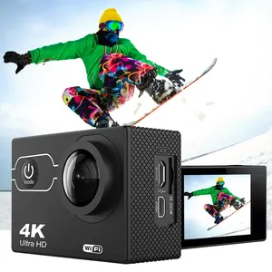 सिफारिश कस्टम फोटो और वीडियो रिकॉर्डिंग धीमी गति समय चूक हाथों से मुक्त HD 1080p निविड़ अंधकार कार्रवाई वाईफ़ाई कैमरा 4K Deportiva