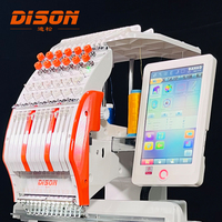 Machine à broder les casquettes à grande vitesse, informatisée, 1 tête, avec une surface de broderie de 200*300