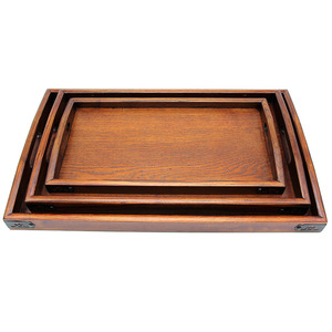 Japanese Style Wooden Serving <b>Tray</b> Solid Wood Rectangular <b>Tea</b> <b>Tray</b> Hotel Coffee <b>Tea</b> Set Storage <b>Tray</b> - Product Image 5