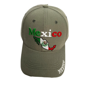 หมวกแก๊ปทรงปีกโค้ง Fitspi Mexico Pattern ขนาดใหญ่พิเศษ สำหรับรอบศีรษะ หมวกกีฬา หมวกเบสบอลเม็กซิโก - Product Image 1