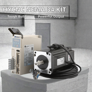 Hycnc <span class=keywords><strong>Leadshine</strong></span> Nema 34 86hsm85-e1 Motor paso a paso Servo fácil de bucle cerrado Ac <span class=keywords><strong>H2</strong></span> <span class=keywords><strong>758</strong></span> controlador con Kit de Cable codificador de 8 metros - Product Image 3