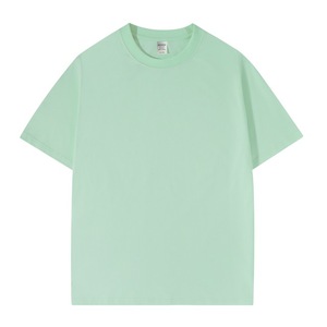 T-shirts vierges en coton de haute qualité 240 GSM, vente en gros, t-shirts lourds classiques pour impression personnalisée, t-shirts personnalisés pour hommes avec logo sur mesure - Product Image 3