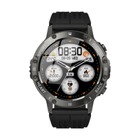 2024 Unisex Sport Smartwatch 1,39 Zoll Großes Display Schlaf-Fitness-Tracker Outdoor-Taschenlampe IP68 Wasserdicht Silikon-Legierung Kalender