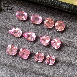 EMEJEWE OEM Zaffiro Rosa Sintetico Taglio a Pera <span class=keywords><strong>con</strong></span> Certificato AGL, Effetto Color Play/Fire per Forniture di Gioielli da Sposa - Product Image 6