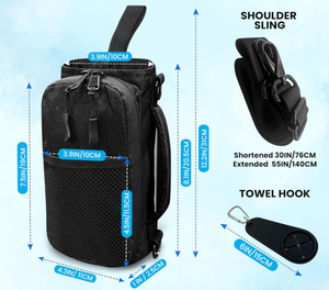 <span class=keywords><strong>Bolsa</strong></span> <span class=keywords><strong>de</strong></span> Gimnasio para Hombro, <span class=keywords><strong>Bolsa</strong></span> Deportiva Tipo Sling, Accesorios Deportivos, <span class=keywords><strong>Bolsa</strong></span> <span class=keywords><strong>de</strong></span> Gimnasio Magnética para Hombre y Mujer - Product Image 6