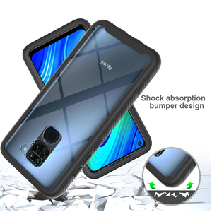 Custodia rigida in acrilico morbido TPU antiurto custodia protettiva trasparente per telefono paraurti per Xiaomi <span class=keywords><strong>Redmi</strong></span> <span class=keywords><strong>Note</strong></span> <span class=keywords><strong>9</strong></span> 11 8 9A 10c K40 <span class=keywords><strong>Pro</strong></span> <span class=keywords><strong>Cover</strong></span> posteriore - Product Image 3