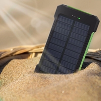 Tendance Produit 2025 Nouvelle Arrivée OEM Logo Portable Chargeur Powerbank Solaire Mobile Alimentation 10000mah Power Bank Solaire