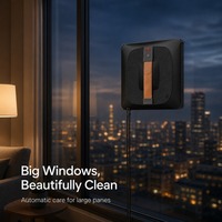 Nettoyeur de vitres automatique pour les écoles, les hôpitaux, les hôtels, les foyers, conception électrique sécurisée, 10 modes intelligents, livraison rapide