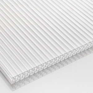 Panel de Plástico Multicapa Irrompible al por Mayor, Lámina Hueca de <span class=keywords><strong>Policarbonato</strong></span> Celular Transparente e Impermeable - Product Image 3