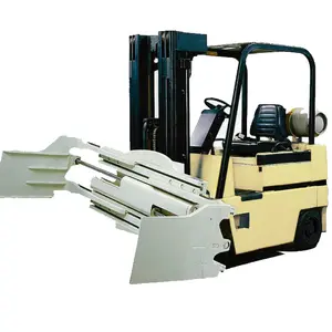 Forklift Bale Clamp: Manufactured with high-quality materials, it offers stable gripping force and precise control