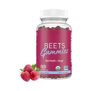 Complément alimentaire en gummies de betterave, marque privée OEM/ODM, absorption rapide, gummies de racine de betterave naturels et biologiques - Product Image 1