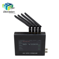 Codificador de Cámara Económico 4G con 3 Ranuras SIM, Transmisión en Vivo, WiFi, H.264/265, Dispositivo IPTV