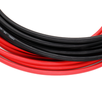 Câble connecteur solaire 10awg mâle à femelle fil de câble de panneau solaire rouge noir 3 \ 5 \ 10 \ 25 \ 50 pieds