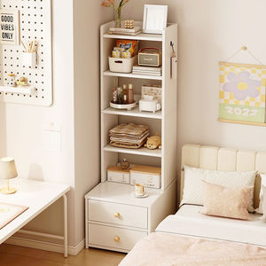 Chevet moderne personnalisable OEM/ODM, écologique, durable, avec plateau en verre organique pour le rangement dans la chambre à coucher et le salon - Product Image 2