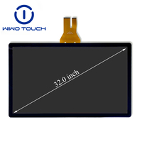 Écran tactile LCD PCAP OEM/ODM de 31,5 pouces pour terminaux en libre-service