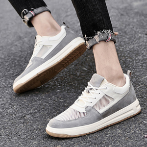 Zapatillas de Verano para Hombre, Diseño de Malla Transpirable con Cordones, Plataforma de 8CM, Estilo Casual - Product Image 5