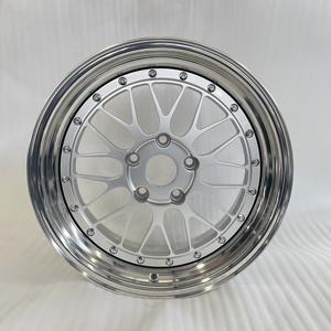 RCSR Custom 6061 Jante en alliage forgé léger 2 pièces 5x112 5x120 New Aluminium PCD 98mm pour LM Lemans - Product Image 3