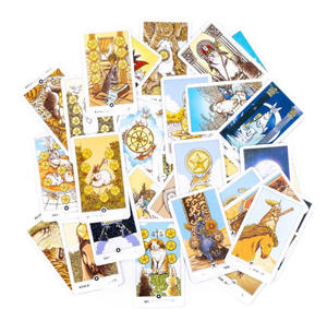 100 styles de cartes de tarot, vente en gros de jeux de tarot en vrac, cartes de tarot oracle holographiques brillantes - Product Image 5
