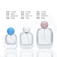 Flacon de parfum en verre pressurisé cylindrique de 5 ml, nouveau design, avec vaporisation continue et diffuseur à roseaux