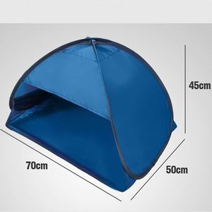 Tente de plage miniature légère avec logo personnalisé, protection UV, abri solaire pour la tête/le visage, idéale pour le camping en plein air - Product Image 4