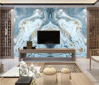 Panneau mural en PVC UV marbré moderne, ignifuge, imperméable, résistant à l'humidité, antistatique, recyclable, installation facile pour hôtel
