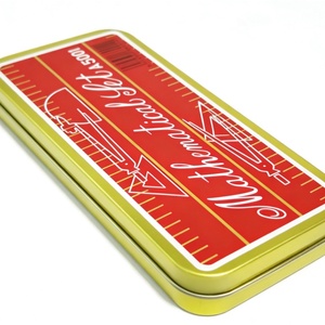 Best Value Customized Promotional 9 PCS Compass Divider Math <b>Tool</b> Instrument Stationery Geometry <b>Set</b> with Metal Box - Product Image 3