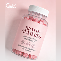 Gummies OEM en Gros pour Cheveux, Peau et Ongles à la Biotine, Vitamines Beauté Pousse de Cheveux Nature