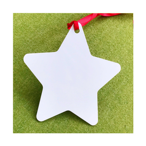 Ornamento de Navidad de doble cara con forma de árabe, ornamento personalizado de aluminio en blanco, de Metal, para Navidad, gran oferta - Product Image 3