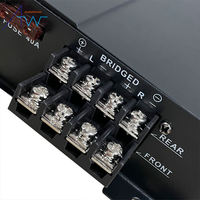 Amplificateur audio professionnel Audiowinner GS40.4L 4 canaux, mini amplificateur de puissance audio pour voiture, système musical, classe AB, puissance nominale 40W*4, 14.4V 40A
