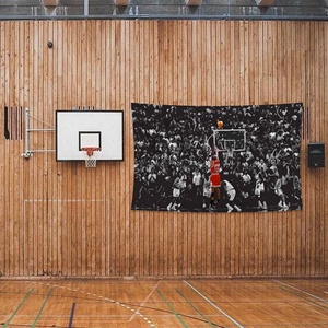 Tapiz de baloncesto Dunk, tapices deportivos, carteles, decoración del hogar, arte de pared Michael Jordans, colgante para regalos de fanáticos del baloncesto - Product Image 3