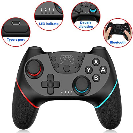 Wireless BT Controller Gamepad Joystick with Touch Buttons for Model NSL-KUTIME